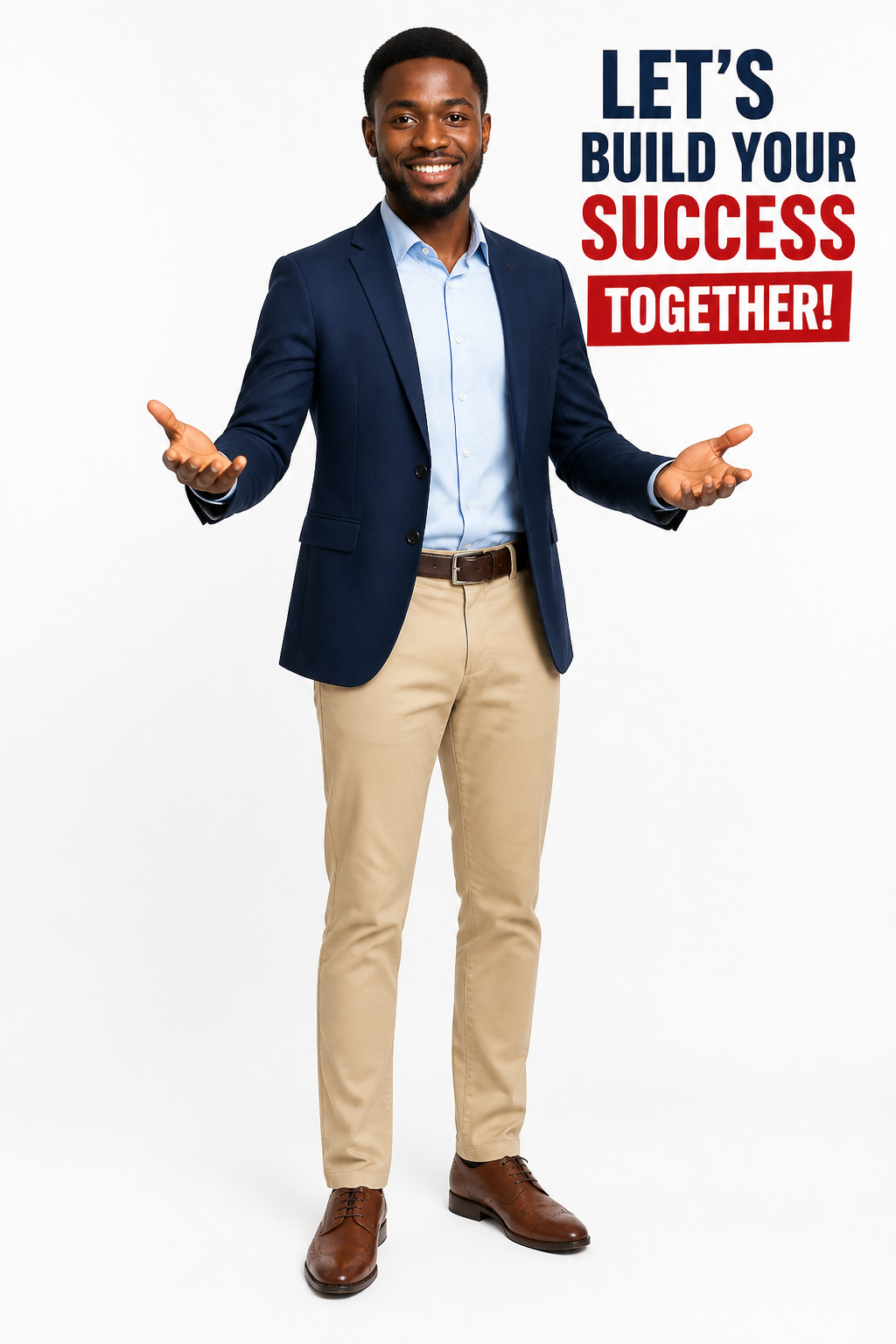Join MartConnection today — Nigerian entrepreneur smiling